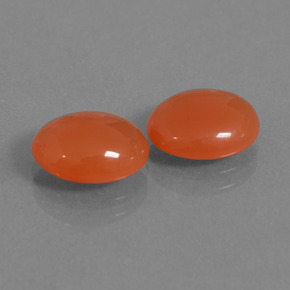 Achetez naturel 4.30ct Orange feu Cornaline gems, Coupe ovale, En provenance Inde chez GemSelect. En stock, livraison internationale!