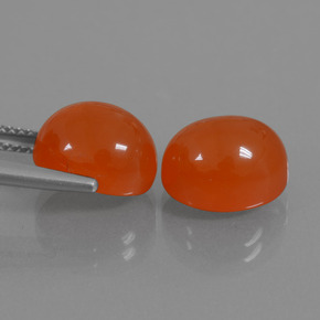 Achetez naturel ct orange cornaline gems, coupe ovale, en provenance inde chez gemselect. en stock, livraison internationale!