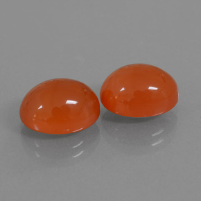 Achetez naturel 8,54ct orange cornaline gems, coupe ovale, en provenance inde chez gemselect. en stock, livraison internationale!