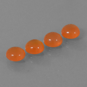 Achetez naturel ct orange cornaline gems, coupe roude, en provenance inde chez gemselect. en stock, livraison internationale!