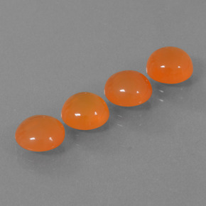 Achetez naturel ct Orange Cornaline gems, Coupe roude, En provenance Inde chez GemSelect. En stock, livraison internationale!