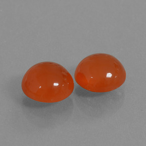 Achetez naturel ct orange cornaline gems, coupe roude, en provenance inde chez gemselect. en stock, livraison internationale!