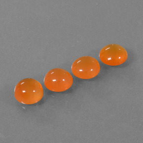 Achetez naturel ct orange cornaline gems, coupe roude, en provenance inde chez gemselect. en stock, livraison internationale!