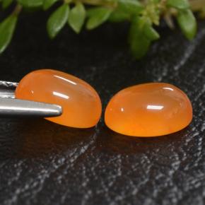 Achetez naturel 1.94ct Orange rougeâtre Cornaline gems, Coupe ovale, En provenance Inde chez GemSelect. En stock, livraison internationale!