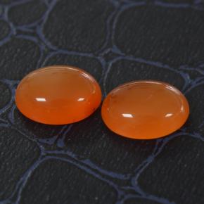 Achetez naturel 4,94ct orange cornaline gems, coupe ovale, en provenance inde chez gemselect. en stock, livraison internationale!