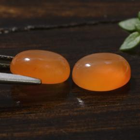 Achetez naturel 3,08ct orange cornaline gems, coupe ovale, en provenance inde chez gemselect. en stock, livraison internationale!