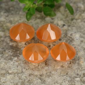 Achetez naturel 1.83ct Orange moyen Cornaline gems, Coupe roude, En provenance Inde chez GemSelect. En stock, livraison internationale!