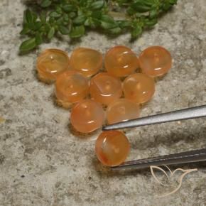 Shop natural 6.20ct Orange rougeâtre Cornaline gems, Fantaisie, from Inde at GemSelect. In stock, global shipping!