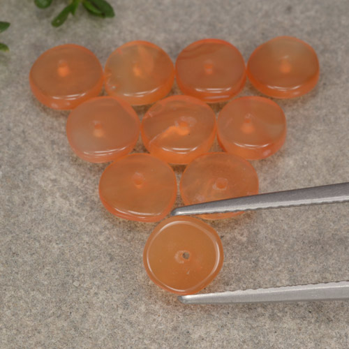 Achetez naturel 6.31ct Orange rougeâtre Cornaline gems, Forme fantaisie, En provenance Inde chez GemSelect. En stock, livraison internationale!