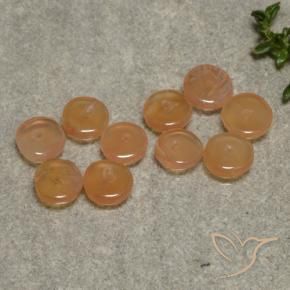 Shop natural 6.42ct Orange clair Cornaline gems, Fantaisie, from Inde at GemSelect. In stock, global shipping!