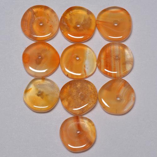 Achetez naturel 5.09ct Orange moyen Cornaline gems, Forme fantaisie, En provenance Inde chez GemSelect. En stock, livraison internationale!