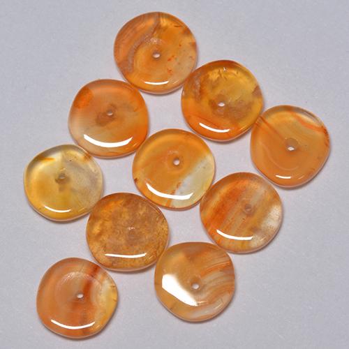 Achetez naturel 5.09ct Orange moyen Cornaline gems, Forme fantaisie, En provenance Inde chez GemSelect. En stock, livraison internationale!