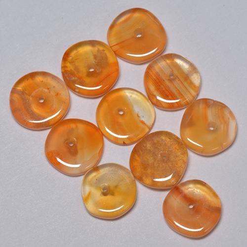 Achetez naturel 5.09ct Orange moyen Cornaline gems, Forme fantaisie, En provenance Inde chez GemSelect. En stock, livraison internationale!
