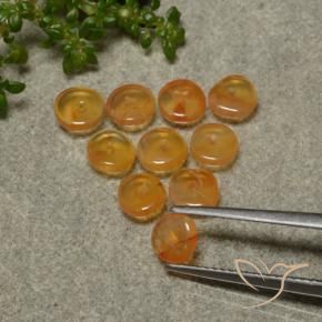 Shop natural 4.06ct Abricot orange Cornaline gems, Fantaisie, from Inde at GemSelect. In stock, global shipping!