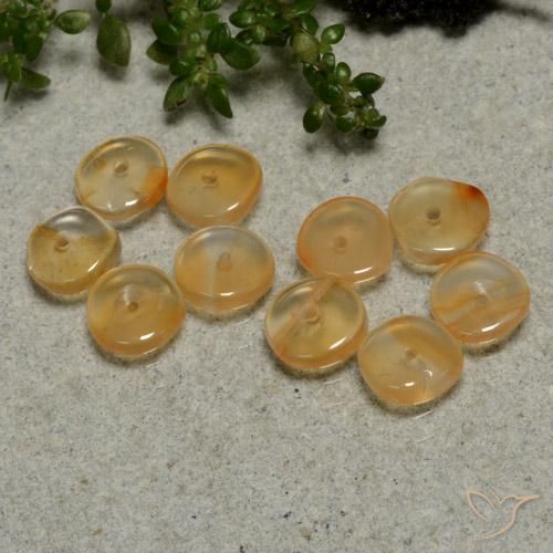 Achetez naturel 3.41ct Orange vif Cornaline gems, Forme fantaisie, En provenance Inde chez GemSelect. En stock, livraison internationale!