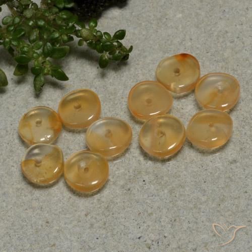 Achetez naturel 3.41ct Orange vif Cornaline gems, Forme fantaisie, En provenance Inde chez GemSelect. En stock, livraison internationale!