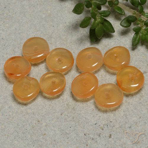 Achetez naturel 4.00ct Orange moyen Cornaline gems, Forme fantaisie, En provenance Inde chez GemSelect. En stock, livraison internationale!
