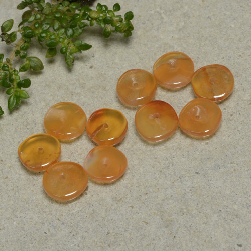 Achetez naturel 5.62ct Abricot orange Cornaline gems, Forme fantaisie, En provenance Inde chez GemSelect. En stock, livraison internationale!