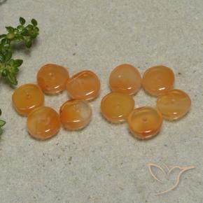 Shop natural 5.34ct Orange moyen Cornaline gems, Fantaisie, from Inde at GemSelect. In stock, global shipping!