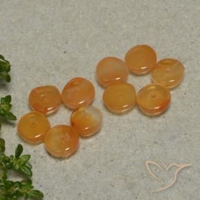Shop natural 5.34ct Orange moyen Cornaline gems, Fantaisie, from Inde at GemSelect. In stock, global shipping!