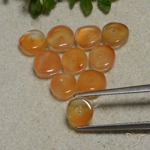 Achetez naturel 7.53ct Orange foncé Cornaline gems, Forme fantaisie, En provenance Inde chez GemSelect. En stock, livraison internationale!