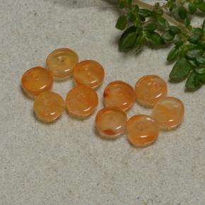 Achetez naturel 4.51ct Orange foncé Cornaline gems, Forme fantaisie, En provenance Inde chez GemSelect. En stock, livraison internationale!