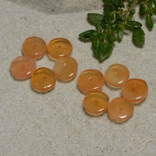 Achetez naturel 5.19ct Orange moyen Cornaline gems, Forme fantaisie, En provenance Inde chez GemSelect. En stock, livraison internationale!