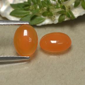 Achetez naturel 2.14ct Orange Cornaline gems, Coupe ovale, En provenance Inde chez GemSelect. En stock, livraison internationale!
