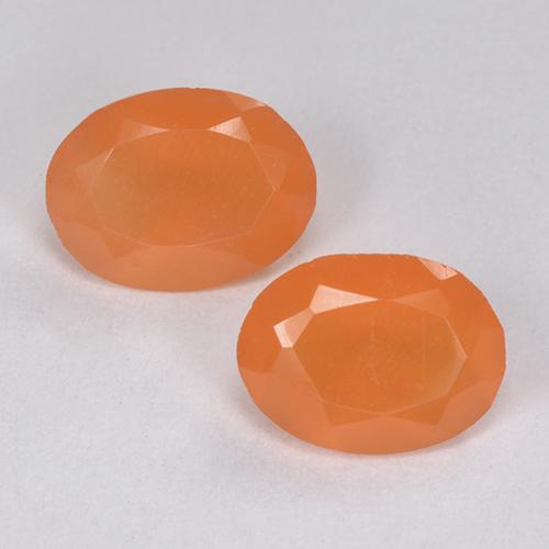 Achetez naturel 1.80ct Orange vif Cornaline gems, Coupe ovale, En provenance Inde chez GemSelect. En stock, livraison internationale!
