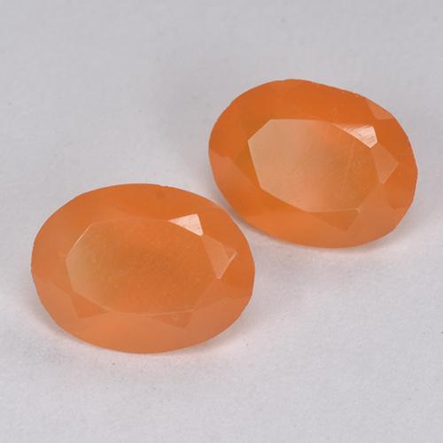 Achetez naturel 1.80ct Orange vif Cornaline gems, Coupe ovale, En provenance Inde chez GemSelect. En stock, livraison internationale!