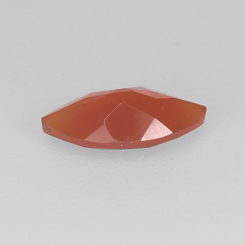 Cornaline Rouge léger naturelle Marquise, 0.88 ct, Translucide
