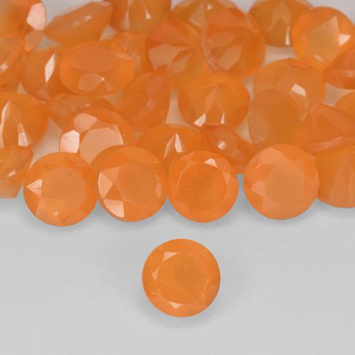 Cornaline Orange moyen naturelle Tour, 0.24 ct, Translucide