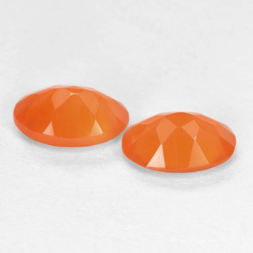 Achetez naturel 0,77ct orange cornaline gems, coupe ovale, en provenance brésil chez gemselect. en stock, livraison internationale!