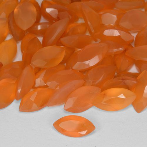 Achetez naturel 1.53ct Orange rougeâtre Cornaline gems, Marquise, En provenance Inde chez GemSelect. En stock, livraison internationale!
