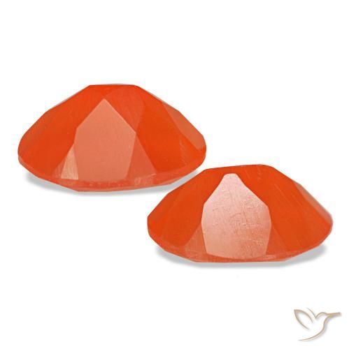 Achetez naturel 1,39ct orange cornaline gems, coupe ovale, en provenance inde chez gemselect. en stock, livraison internationale!