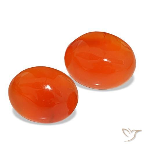 Achetez naturel 4,82ct rouge cornaline gems, coupe ovale, en provenance inde chez gemselect. en stock, livraison internationale!
