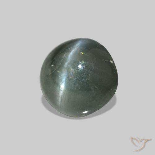 Cat's Eye Alexandrite Vert chaud naturelle Tour, 0.53 ct, Opaque