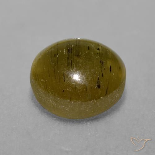 Oeil de chat Apatite Brun moyen naturelle Tour, 3.02 ct, Translucide