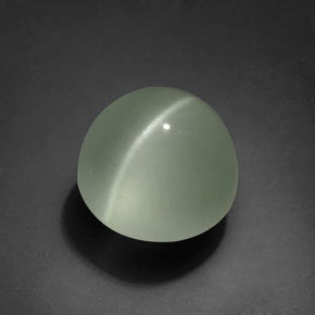 Oeil de Chat Aigue-Marine Bleu vert naturelle Tour, 8.61 ct, Transparent