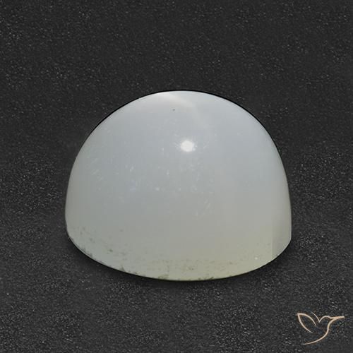 Pierre de lune œil de chat Blanc naturelle Tour, 2.51 ct, Translucide