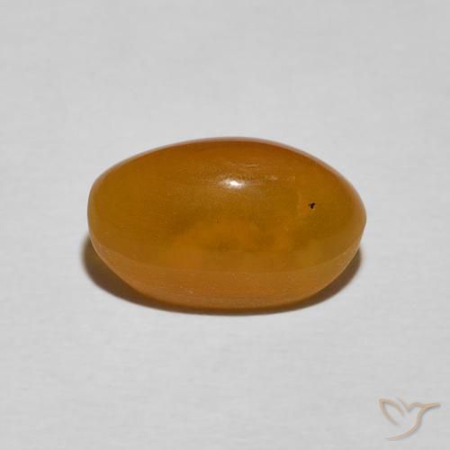 Opale œil de chat Brun doré naturelle ovale, 3.26 ct, Opaque