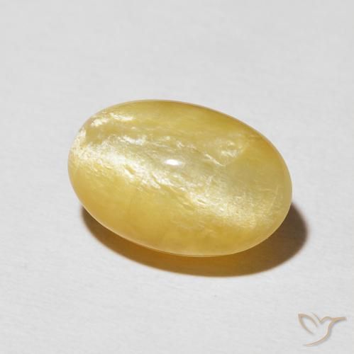 Opale œil de chat Or moyen naturelle ovale, 6.04 ct, Opaque
