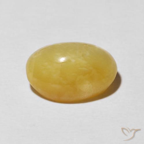 Opale œil de chat Or moyen naturelle ovale, 6.04 ct, Opaque