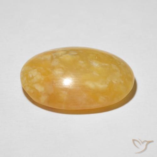 Opale œil de chat Or moyen naturelle ovale, 19.78 ct, Opaque