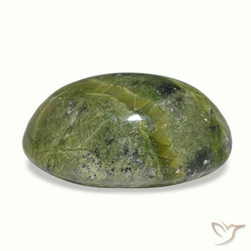 Cat's eye opal multicolore naturelle coupe ovale, 9,74 ct, opaque