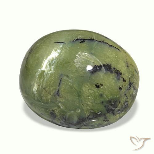 Cat's eye opal multicolore naturelle coupe ovale, 6,32 ct, opaque