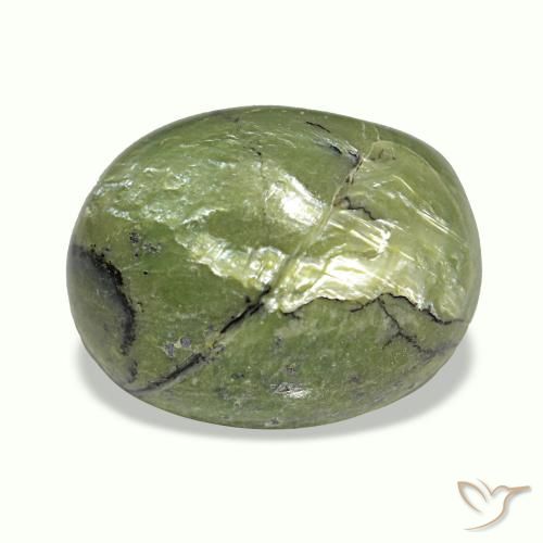 Cat's eye opal multicolore de 5,40 ct, ovale, opaque