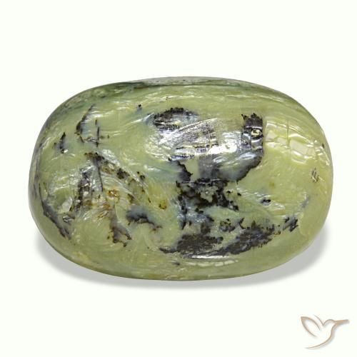 Cat's eye opal multicolore naturelle coupe ovale, 9,57 ct, opaque