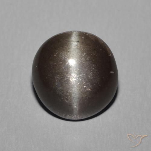 2.28ct Naturel Noir chaud Scapolite œil de chat, Tour, Translucide