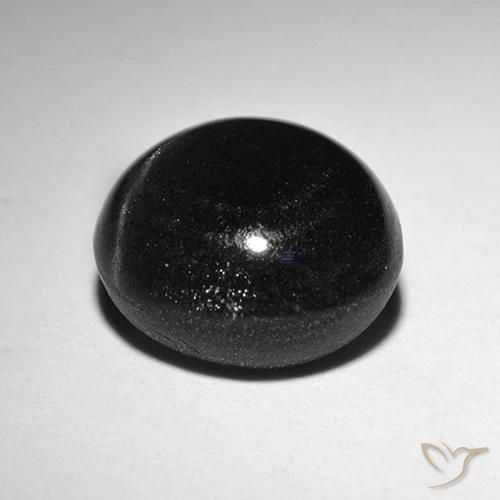 Scapolite œil de chat Noire naturelle Tour, 2.87 ct, Translucide